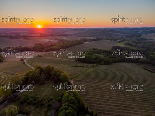 GIRONDE (33), OMET, VUE AERIENNE DU VIGNOBLE BORDELAIS AU PRINTEMPS DANS L'ENTRE DEUX MERS //  FRANCE, GIRONDE (33), OMET, AERIAL VIEW OF THE BORDEAUX VINEYARD IN SPRING IN THE BETWEEN TWO SEAS (210426JBNADEAU_013.jpg)