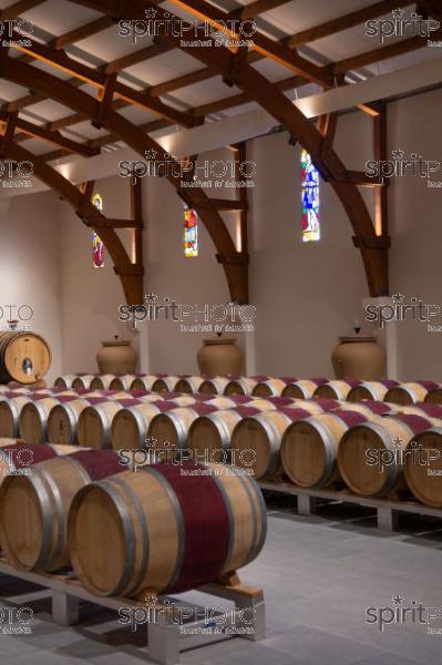 France, Gironde, Saint-Etienne-de-Lisse, Chai à barriques et amphores du Château Fleur de Lisse, Vignobles Jade, Saint-Emilion Grand Cru, Vignoble Bordelais (220427_Cephas_17.jpg)