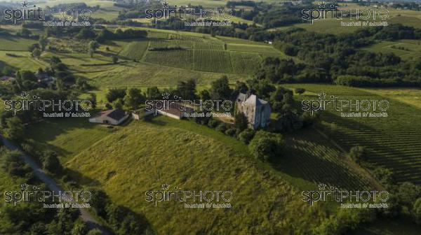 Aerial view of campaign landscape in the French countryside, Rimons, Gironde (BWP_00092.jpg)