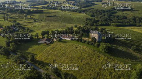 Aerial view of campaign landscape in the French countryside, Rimons, Gironde (BWP_00093.jpg)