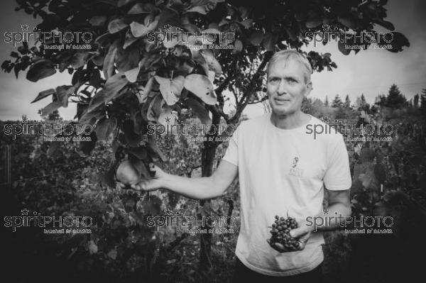 GIRONDE (33) LAPOUYADE, DELPHINE ET BENOIT VINET, DOMAINE EMILE GRELIER, AGRICULTURE BIOLOGIQUE, VIGNOBLE BORDELAIS  // FRANCE, GIRONDE (33) LAPOUYADE, DELPHINE ET BENOIT VINET, DOMAINE EMILE GRELIER, ORGANIC AGRICULTURE, BORDEAUX VINEYARD (JBN_0304.jpg)