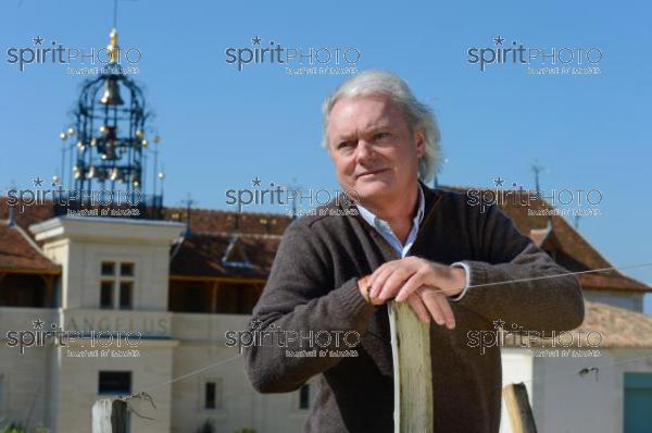 Hubert de Boüard de Laforest, héritier et copropriétaire du château Angélus, classé premiers grands crus classés A, Saint-Emilion, Gironde, Aquitaine, France (_JBN7911.jpg)